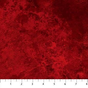 Stonehenge wide backing red 108 in B3937-24 by Northcott Fabrics