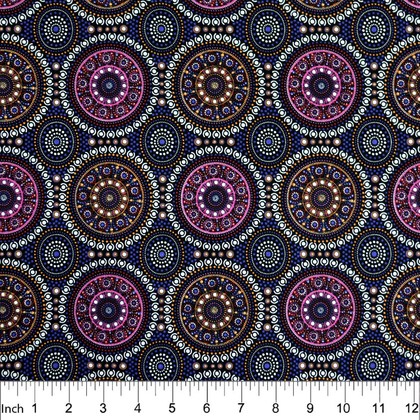 M & S Textiles Bush Berry Blue BUBBL