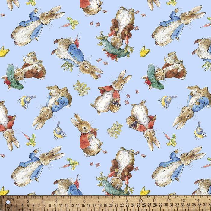 Blue Peter, Flopsy and BB Toss PR-2035-4C-1 by Four Seasons and David Textiles