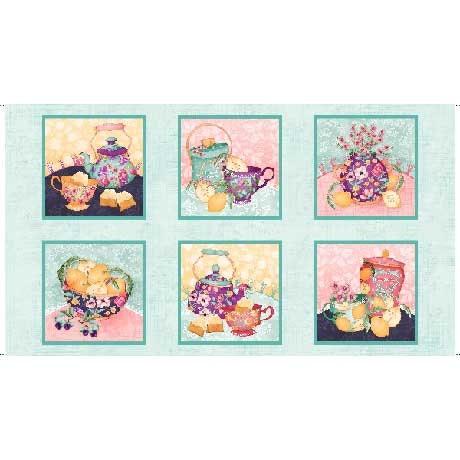 Sweet Tea Vignette Picture Patches by Quilting Treasures 29072 H