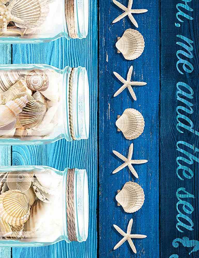 Take me to the Beach stripe BEACH-C6745-BLUE-2 by Timeless Treasures