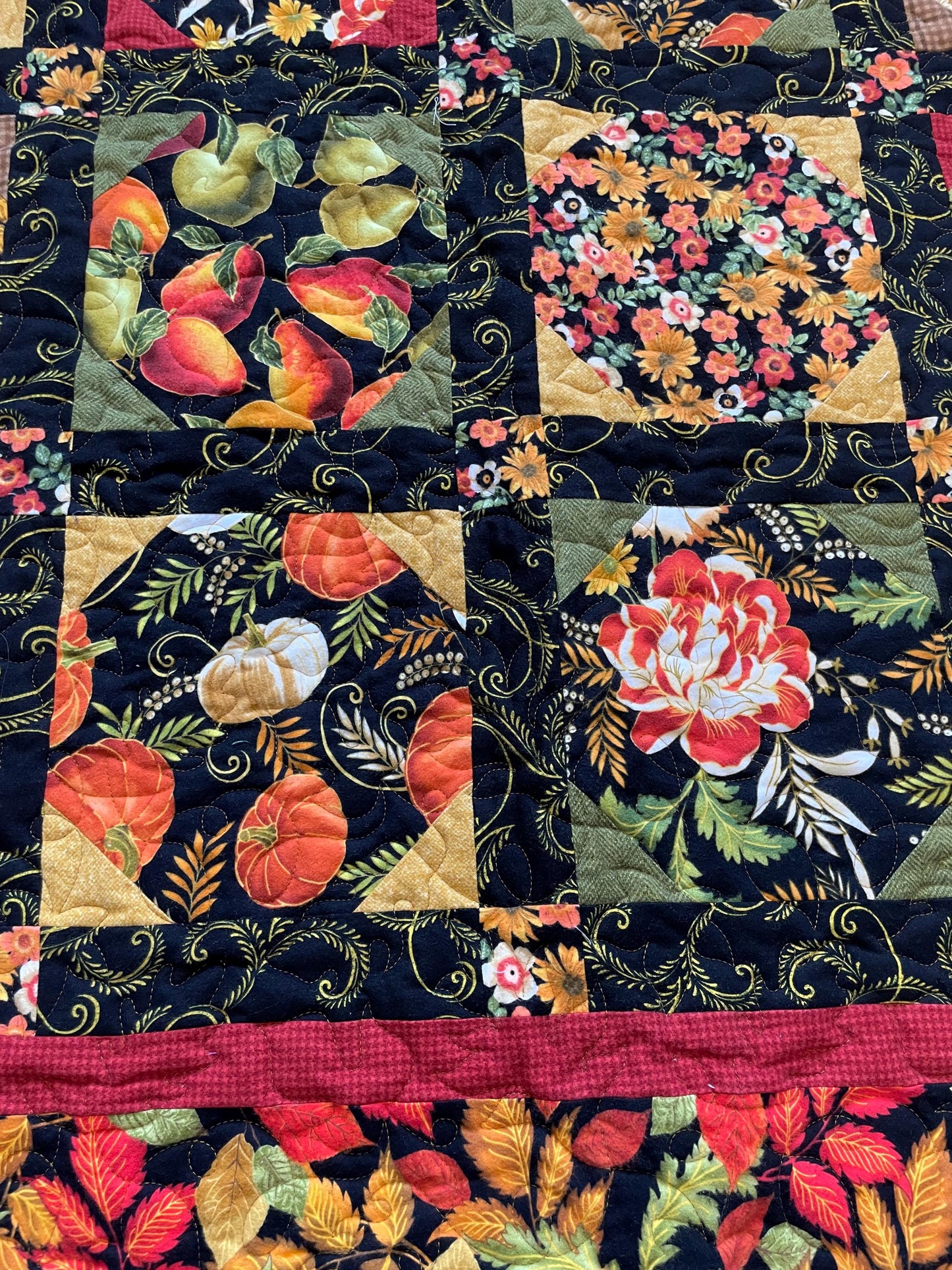 Autumn Harvest Flannel Quilt Kit
