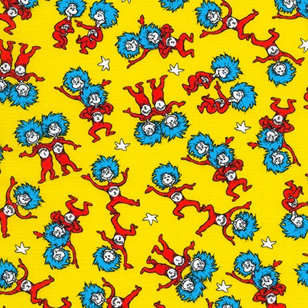 A Little Dr. Seuss Yellow by Robert Kaufman ADE-20828-5