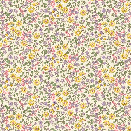 Aunt Grace calicos purple garden R350679-PURPLE