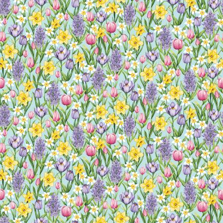 Hoppy Hunting small floral 1058-11