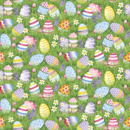 Hoppy Hunting green grass eggs 1061-66