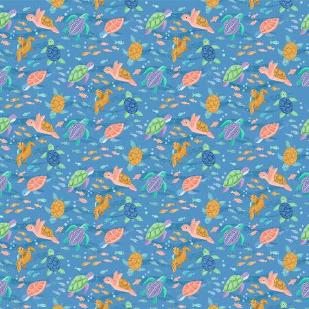 Sea Friends blue tossed sea turtles CD1732