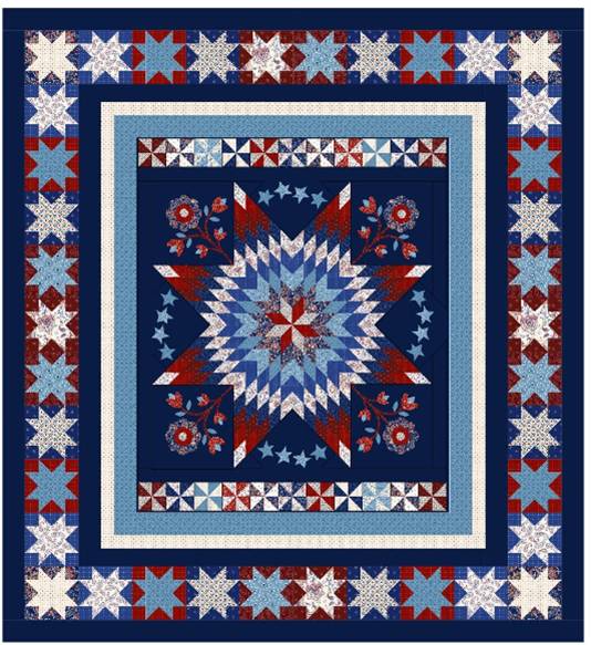 Star Struck Quilt Kit by Marcus Fabrics