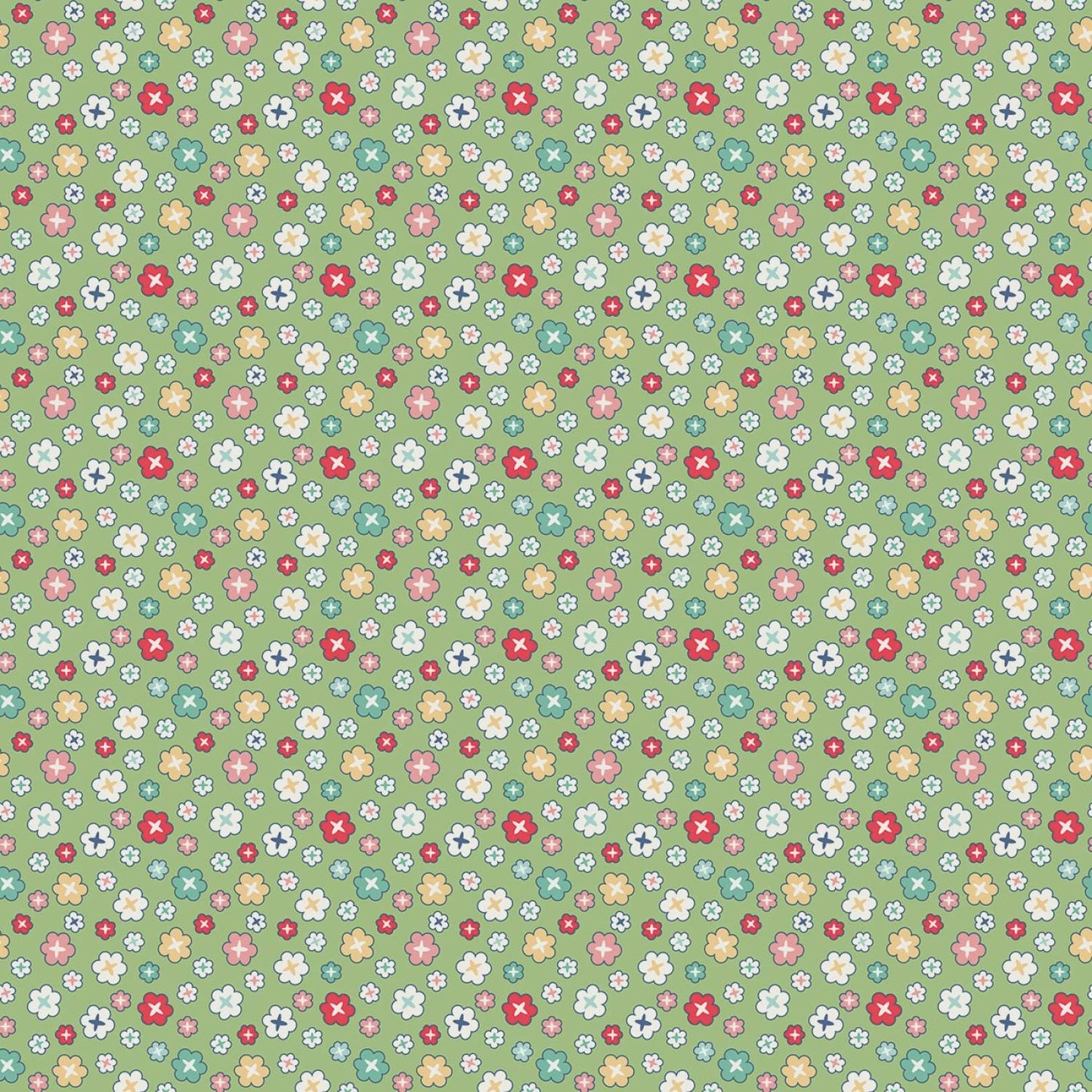 Vintage Happy 2 by Riley Blake 108" wide backing WB9136-green