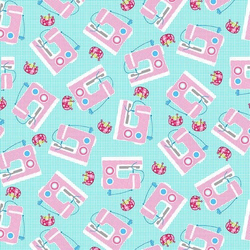 Studio e Sew Kind machines light blue 5527-11