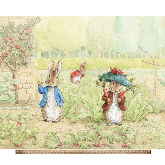 Multi Peter,m Flopsy and BB panel by David Textiles and Four Seasons PR-2038-4C-1