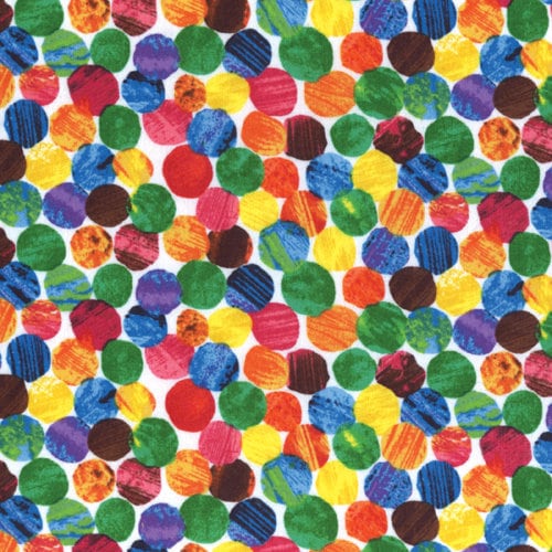 The Very Hungry Caterpillar colorful dots P0260-3474-M