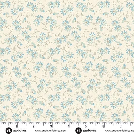 Sewing Bird Nimbus Daisy Chain by Edyta Sitar and Andover Fabrics A-1616-L