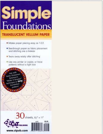 Simple Foundations Vellum Paper 10984
