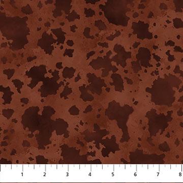 Wild and Free brown cowhide 27608-37 by Northcott Fabrics