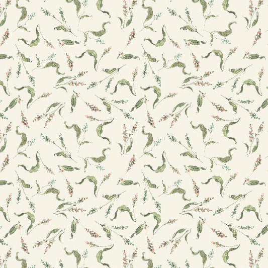 Season's Study small floral cream 3041_17838_134 by Wilmington Prints