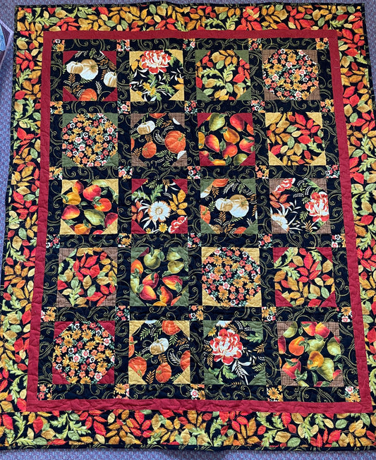 Autumn Harvest Flannel Quilt Kit
