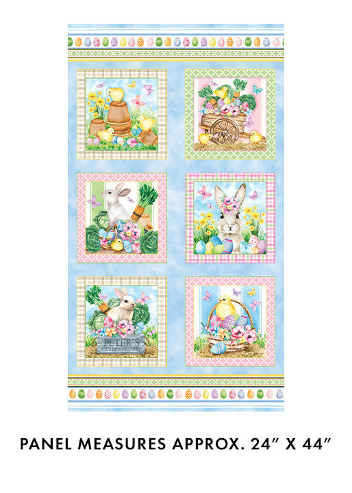 Cottontail Farms panel 14405-54 by Benartex Fabrics