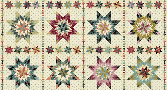 Dahlia Blocks by Laundry Basket Quilts A1471L