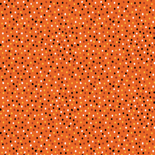 Dot Mania by Benartex Fabrics orange 15101B-39