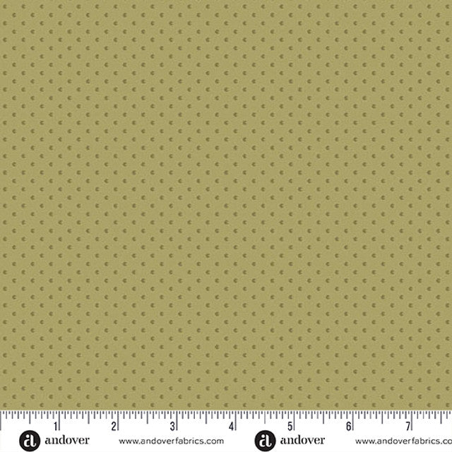 Farmers Daughter Mossy Dot by Edyta Sitar and Andover Fabrics 10073-G