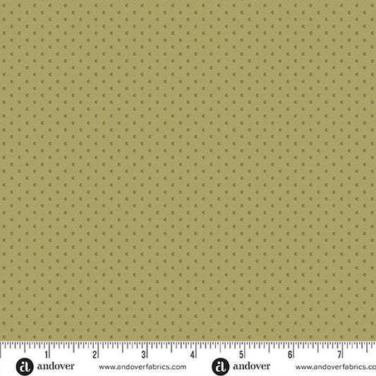 Farmers Daughter Mossy Dot by Edyta Sitar and Andover Fabrics 10073-G