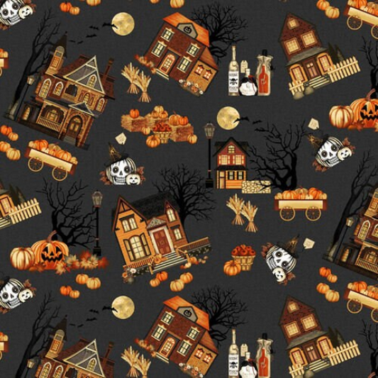 Haunted Village Toss by Henry Glass 2799-99