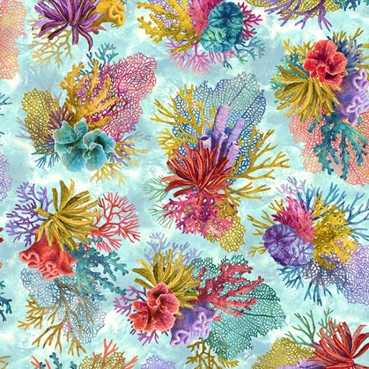 Hoffman Tides of Color coral V5261-657 spectrum