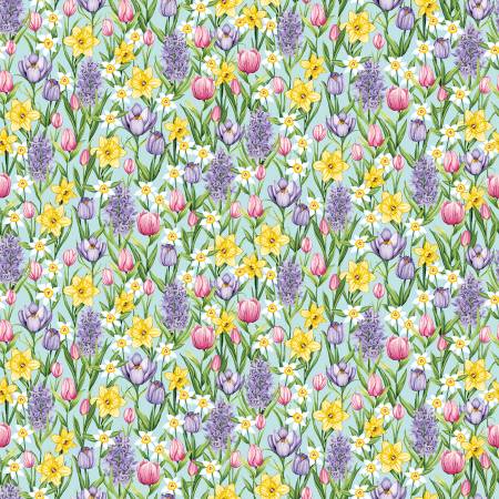 Hoppy Hunting small floral 1058-11