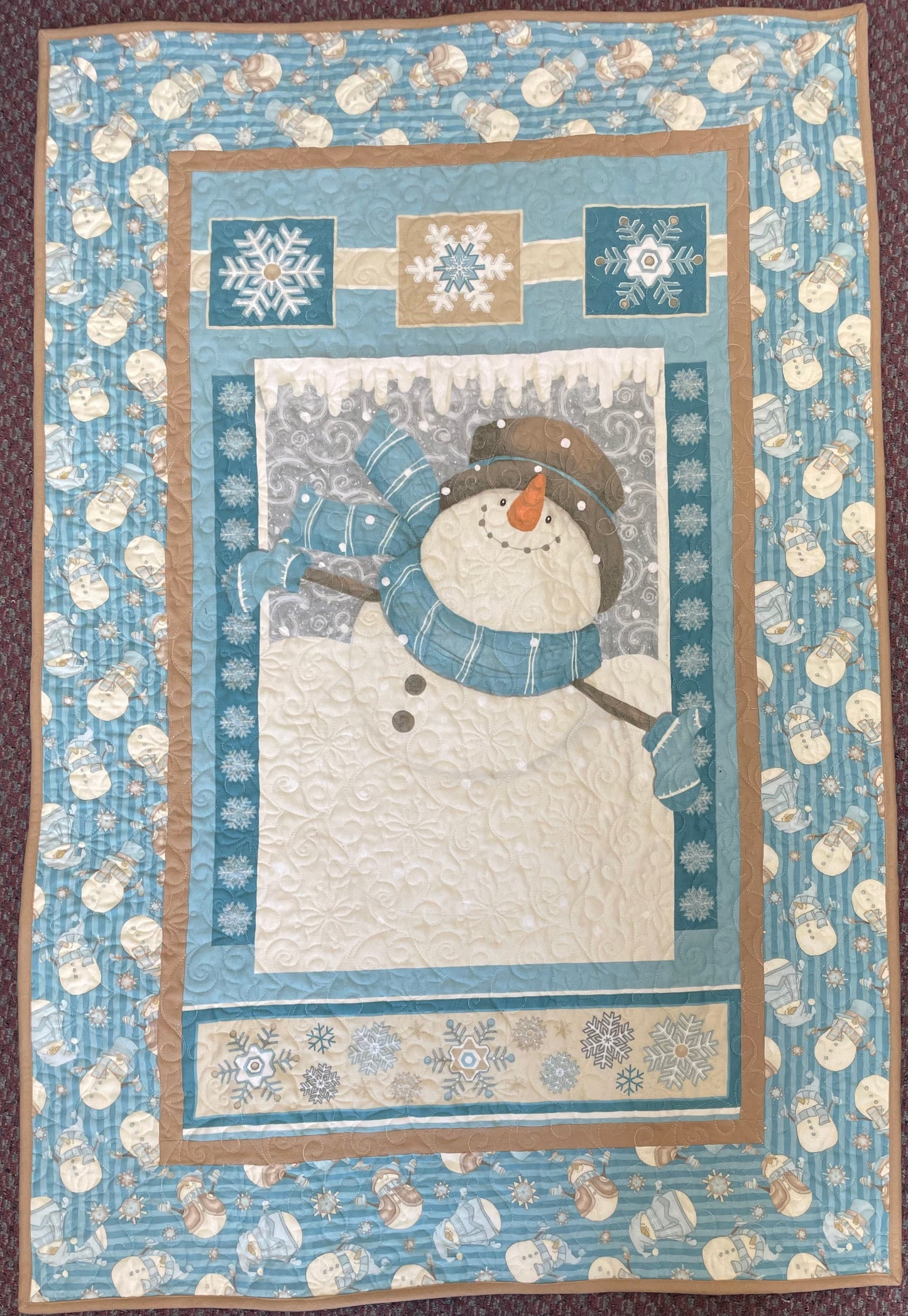 Snowman Flannel Kit