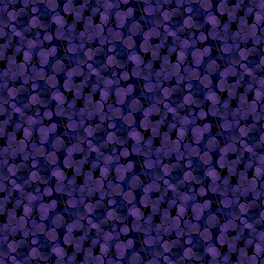 Mystic Meadow Packed Leaves FLEUR-CD4218-VIOLET