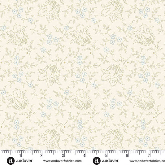 Special Delivery Garden Tulip Lace by Andover Fabrics A-10472-L