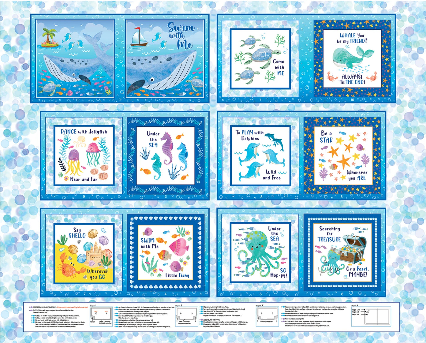 Swim With Me baby book 15054B-99