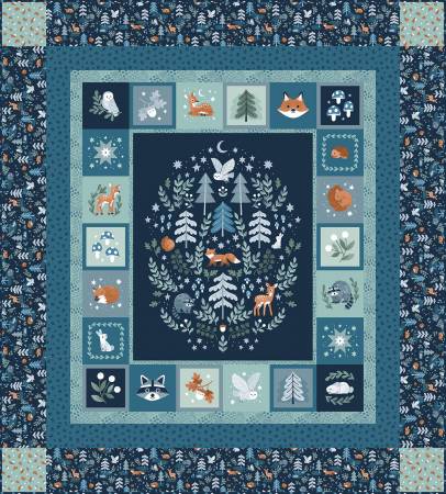 Twilight Creatures Panel Quilt Kit by Riley Blake KT-15360