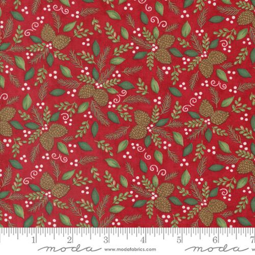 Woodland Winter Cardinal Red 56094 13 by Moda Fabrics and Deb Strain