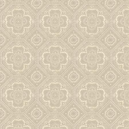 Seasons Study Taupe grid tonal 17840-221 by Wilmington Prints