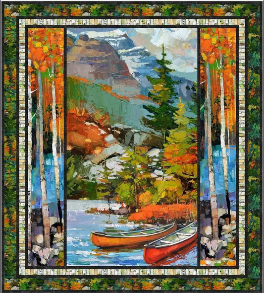 Seasons and Serenity Quilt Kit by Tourmaline and Thyme Designs