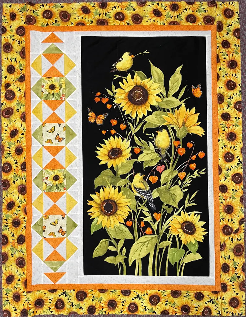 Sunflower Splendor Quilt Kit